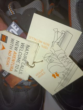 Zapatos Seguridad No Risk 45 - Piel