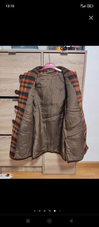 Abrigo marrón talla S. OFERTAAAA