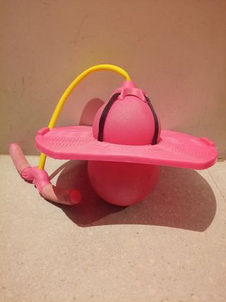 Pelota saltar mango cuerda infantil