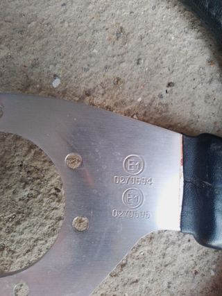 Volante O.B.A de cuero italiano
