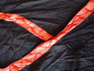 Vestido Kimono Negro-rojo