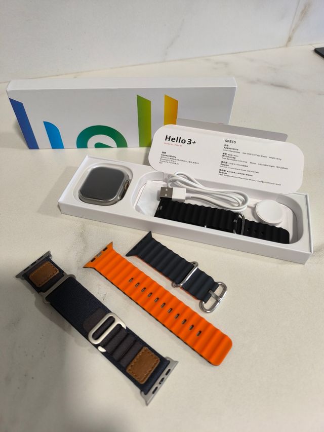 Hello 3+ Smartwatch Plata