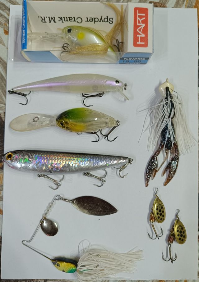 Lote señuelos Black Bass