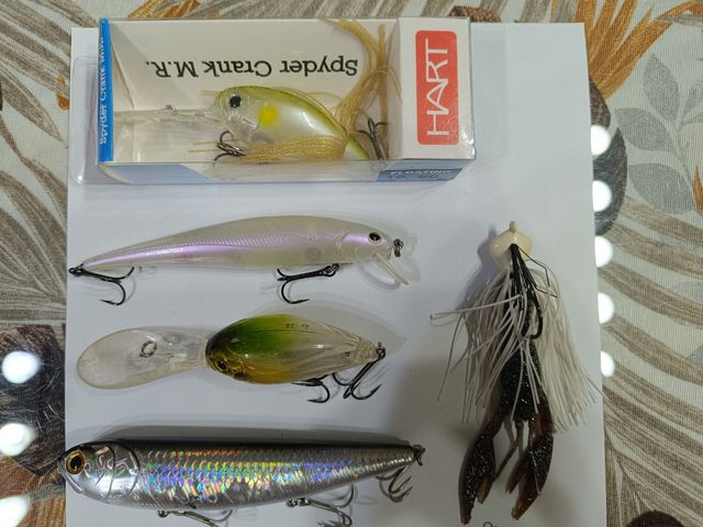 Lote señuelos Black Bass