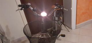 Bicicletta elettrica 7 marce con acceleratore