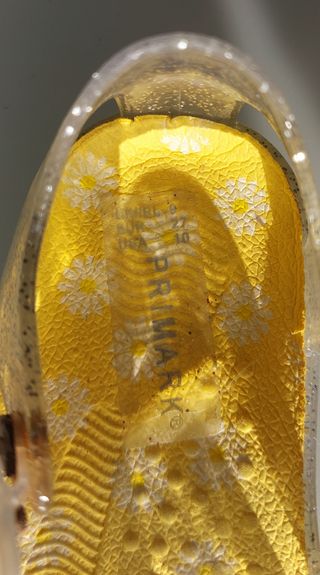 Sandali Jelly glitter bimba