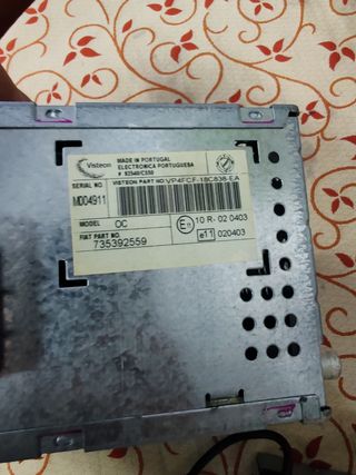 Radio CD Blaupunkt Fiat Stilo