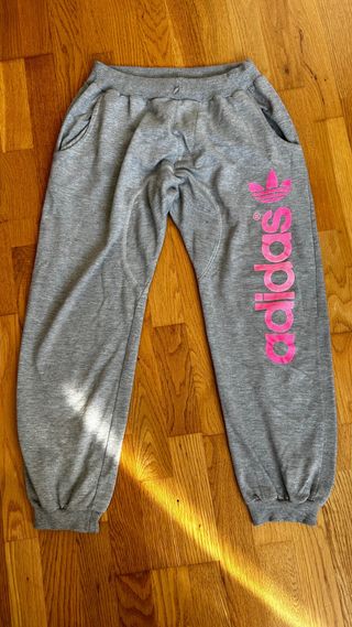 Pantalones Adidas Gris - Deporte