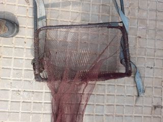 Rastrillo artesanal para pesca