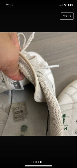 Diadora Sneakers bianche uomo