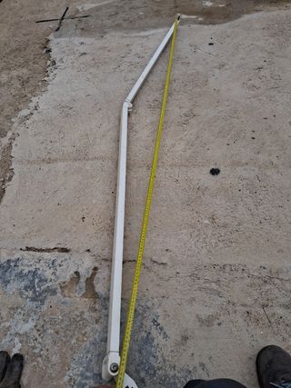 Brazos de toldo aluminio 100 cm y 85 cm