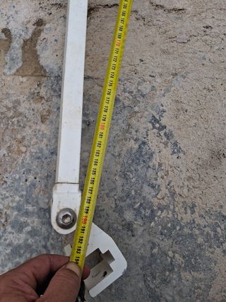 Brazos de toldo aluminio 100 cm y 85 cm