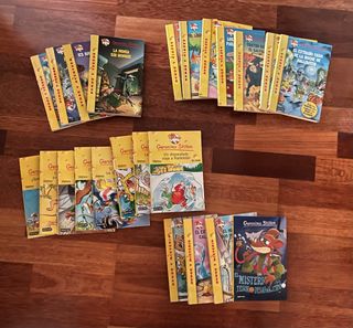 Segunda parte de lote de libros Geronimo Stilton