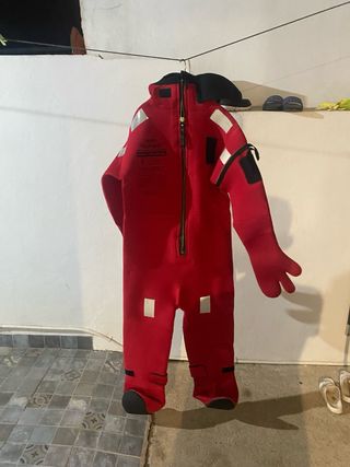 Traje neopreno Neptune rojo