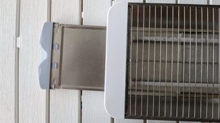 Tostador plano blanco eléctrico Kunft