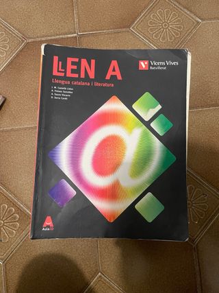 Libro de Catalan 1 de Bachillerato