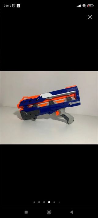 Pistola Nerf francotirador 