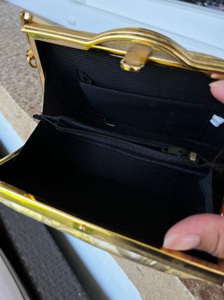Bolso vintage dorado