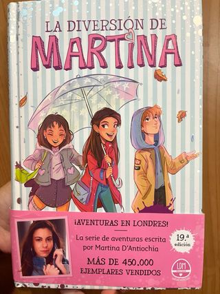LA DIVERSION DE MARTINA LOS 4 LIBROS