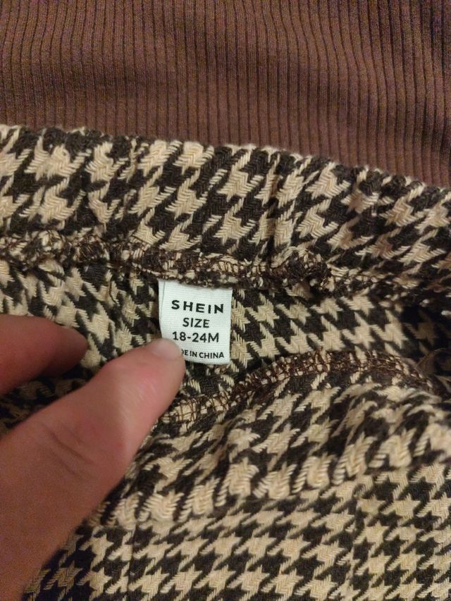 Conjunto niña SHEIN 18-24M