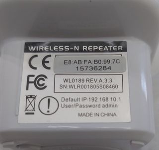 Repetidor WiFi - Extensor de Rango