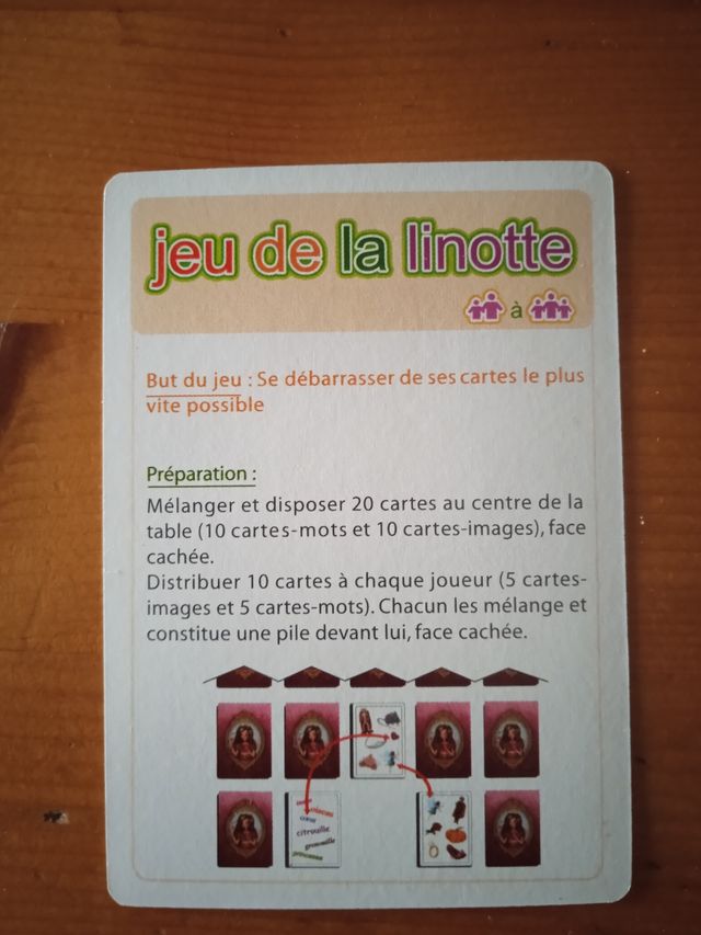 Juego cartas infantil Tam Tam