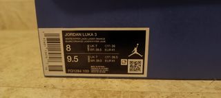 Zapatillas Jordan Luka 3 - Blancas y Turquesas