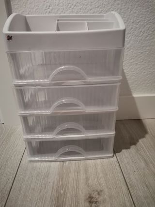 Cajonera 4 cajones - Blanca