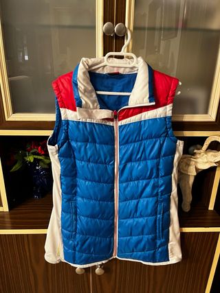 Chaleco TENTH azul-rojo talla M