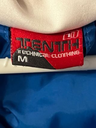 Chaleco TENTH azul-rojo talla M