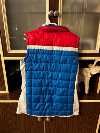 Chaleco TENTH azul-rojo talla M