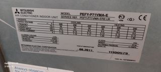 Aire acondicionado Mitsubishi - 30.000 frigorías