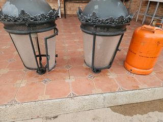 2 Faroles/Lámparas antiguos