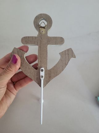 Colgadores marinos: Ancla y velero