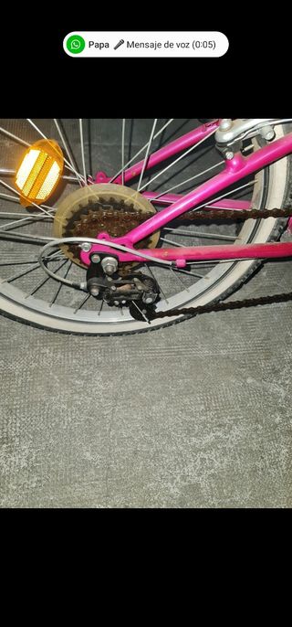 Bicicleta niña 
