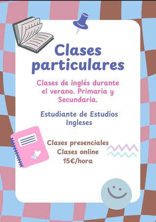 Clases particulares de inglés 