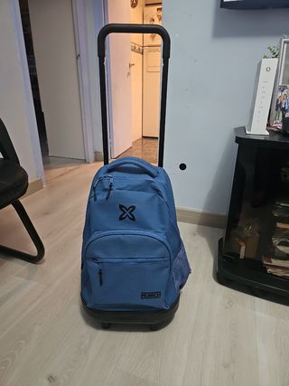 Mochila Munich azul con ruedas