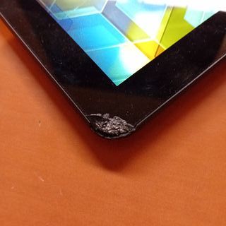 BQ Edison 3 - Tablet negra (pantalla dañada)