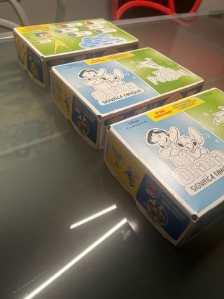 3 scatole scatola kinder Disney per colorare gioco