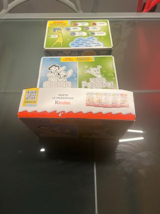 3 scatole scatola kinder Disney per colorare gioco