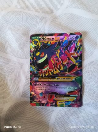 Mega Gengar EX - Carta Pokemon