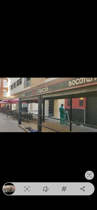 Carpa para bar - Protección exterior