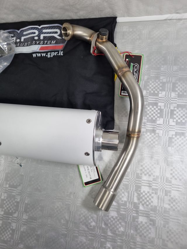 GPR escape compatible  Kymco Agility 125 17-20