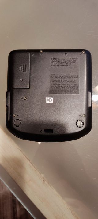 Sony Discman D-137CR Megabass Más de 30 años.