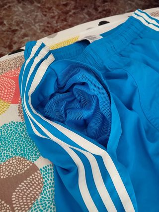 Bañador Adidas azul hombre