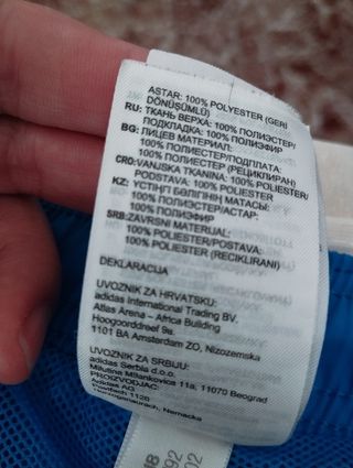 Bañador Adidas azul hombre