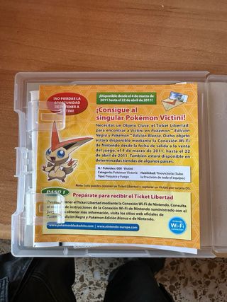 Pokémon Edición Blanca - Nintendo DS