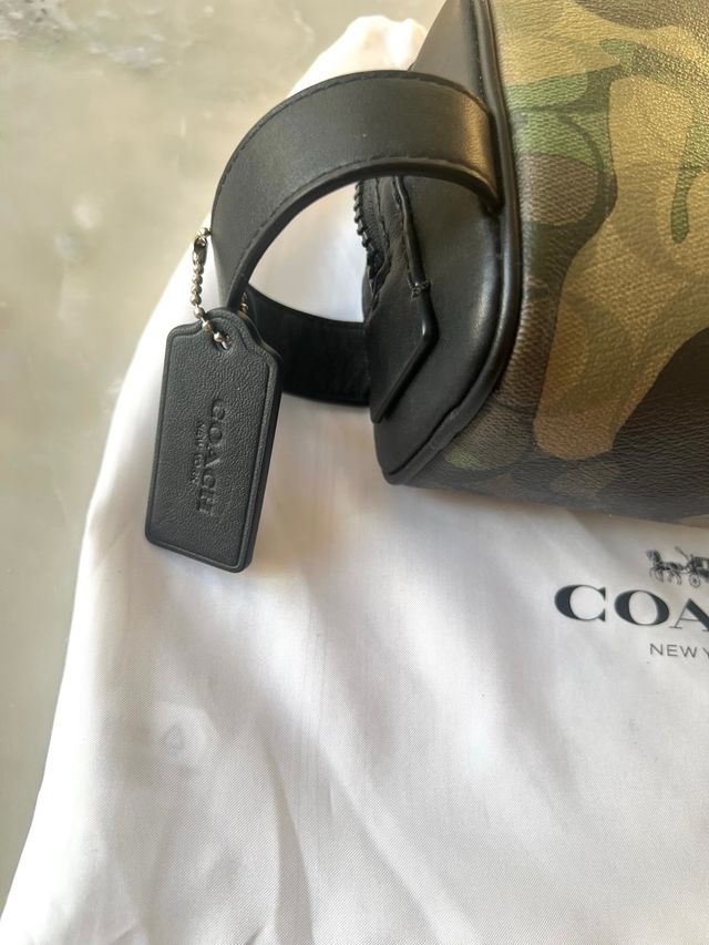 Neceser COACH original camuflaje