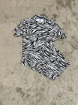 Vestido cebra - Talla XS