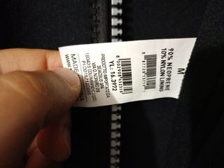 Traje neopreno Seac M - azul/negro
